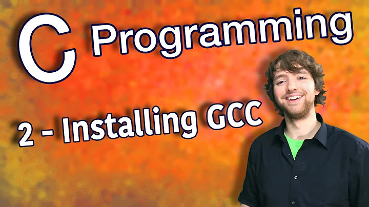 C Programming Tutorial 2 - Installing GCC