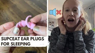 REVIEW: SUPCEAT Ear Plugs for Sleeping Noise Cancelling Ear Plugs for Noise Reduction Silicone