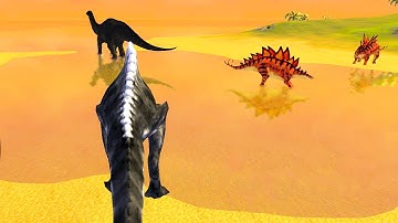 Dinosaur Simulator Games 2021 - Hungry Apex Predator : World Dinosaur Hunt Android Gameplay #4