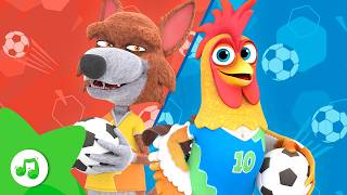 Here Comes the Goal! Special World Cup ⚽ Kids Songs | Zenon the Farmer