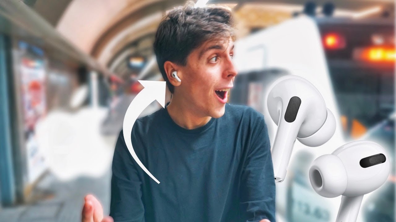 AirPods Pro are INSANE! (Real Life Testing) - YouTube