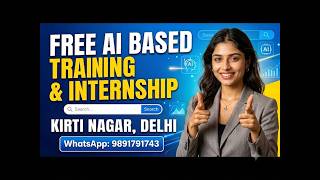 Practical and AI Based Free SEO Training & Internship in Kirti Nagar, Delhi