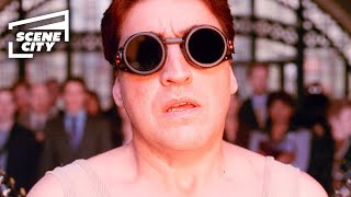 Spider-Man 2 Demonstration Von Dr. Octavius Alfred Molina, Szene Mit Tobey Maguire