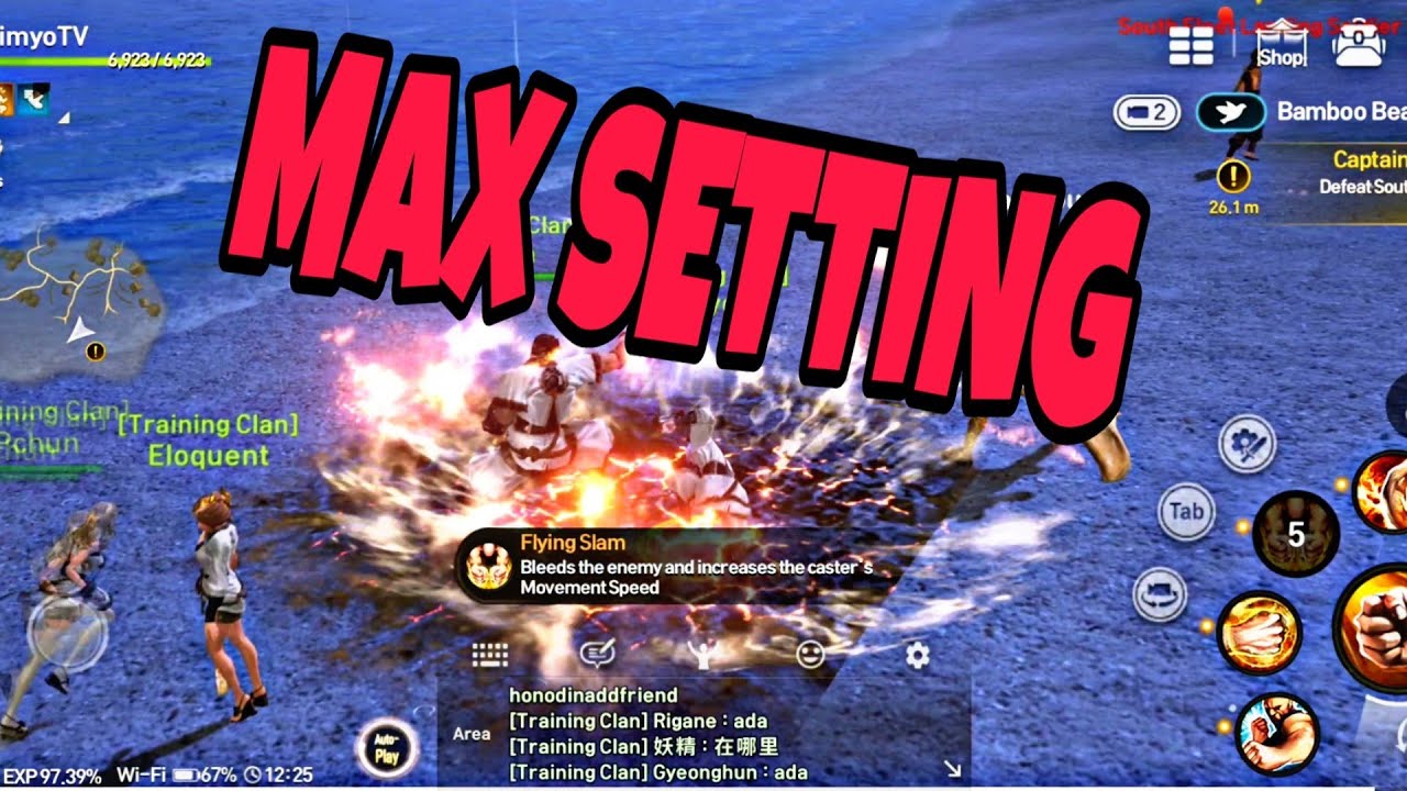 Blade and Soul revolution global MAX SETTING!