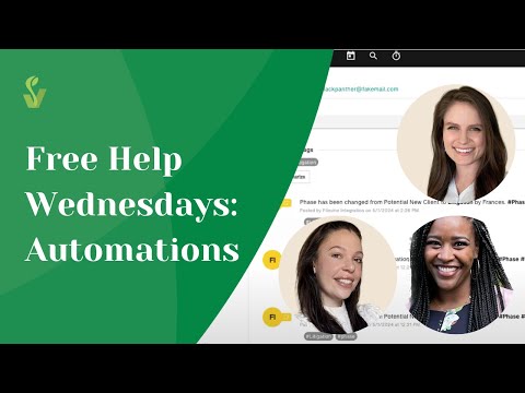 Free Help Wednesdays: Automations