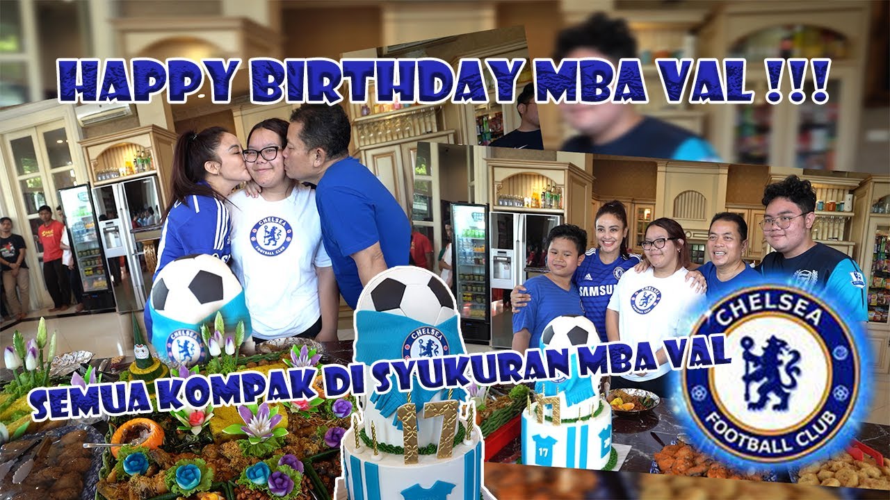 SYUKURAN ULANG TAHUN MBAK VAL YANG KE 17 TAHUN !!!