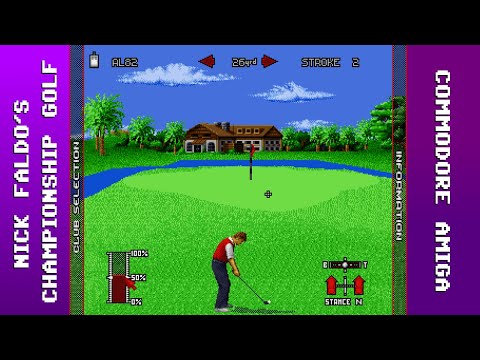 Nick Faldo's Championship Golf Longplay (Amiga) [4K]