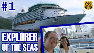 Explorer Of The Seas Pt.1: Embarkation Day, Cabin Tour, 9/11 Moment Of Silence, Royalpalooza Parade