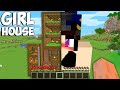 I found SECRET HOUSE INSIDE BIGGEST GIRL in Minecraft ! NEW GIRL HOUSE !