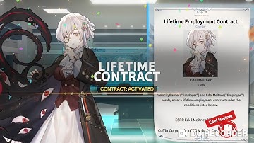 Edel Meitner - All Lifetime Contract Dialogue Lines || Counter:Side