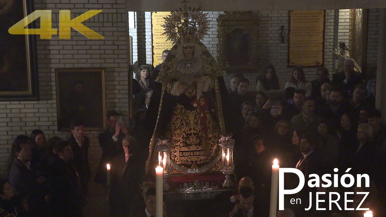 Traslado de la Virgen de la O a su paso de palio - Jerez 2024