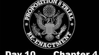 Prop 8 Trial Re-enactment, Day 10 Chapter 4