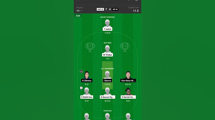 UAE W vs NP W Dream11 Team|UAE W vs NP W Dream11 Prediction|UAE W vs nepal W dream11 prediction 2024