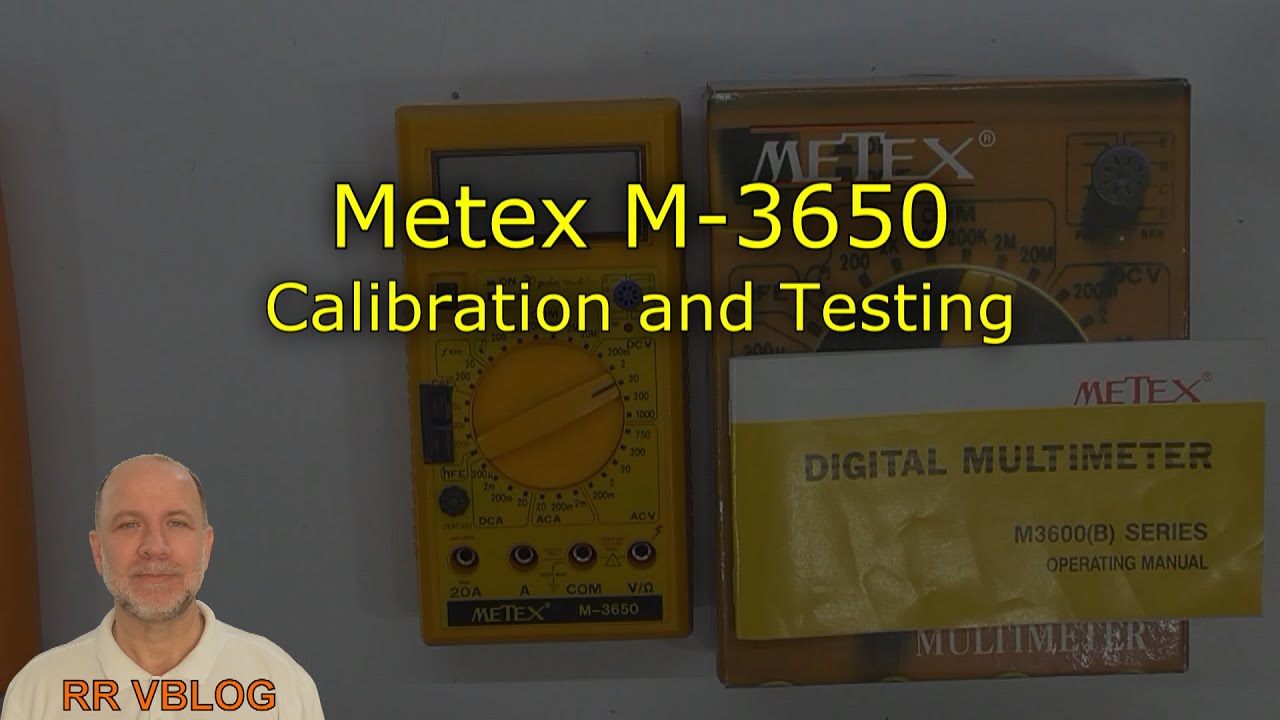 Мультиметр Metex.