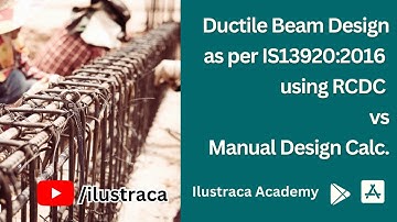 Ductile Design of Beam in RCDC vs Manual Calculation | IS13920:2016 | Sandip Deb | ilustraca