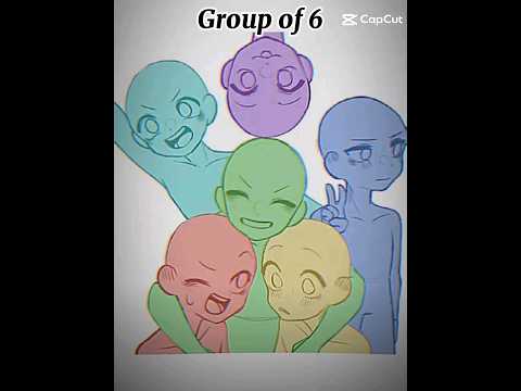 Group Of 6 Omz Omzcrew Gacha Gachaclub Omzandcrystal Roxyandlily