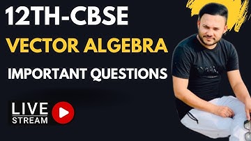 Vector Algebra  | lec 6 || Class 12  || Chapter 10 || NCERT 2023 II Shivang Gupta