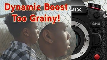 Panasonic GH6 Dynamic Range Boost is useless in Vlog.