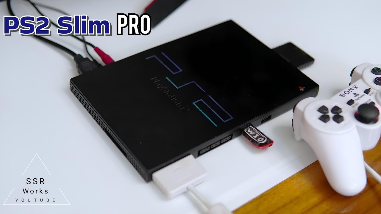 [DIY] PS2 Slim PRO Paling Mantap! HDMI port, tipis 1,7cm. 0,51Liter