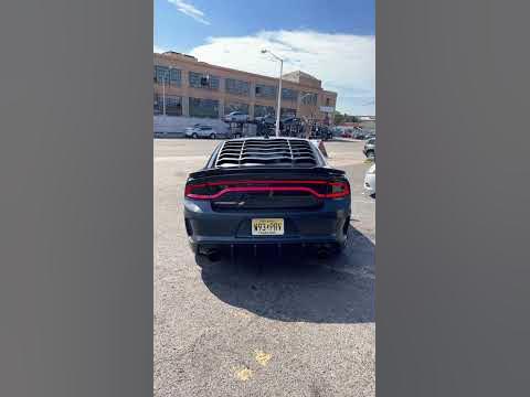 Finally added the exhaust tips to my Dodge Charger GT AWD - YouTube