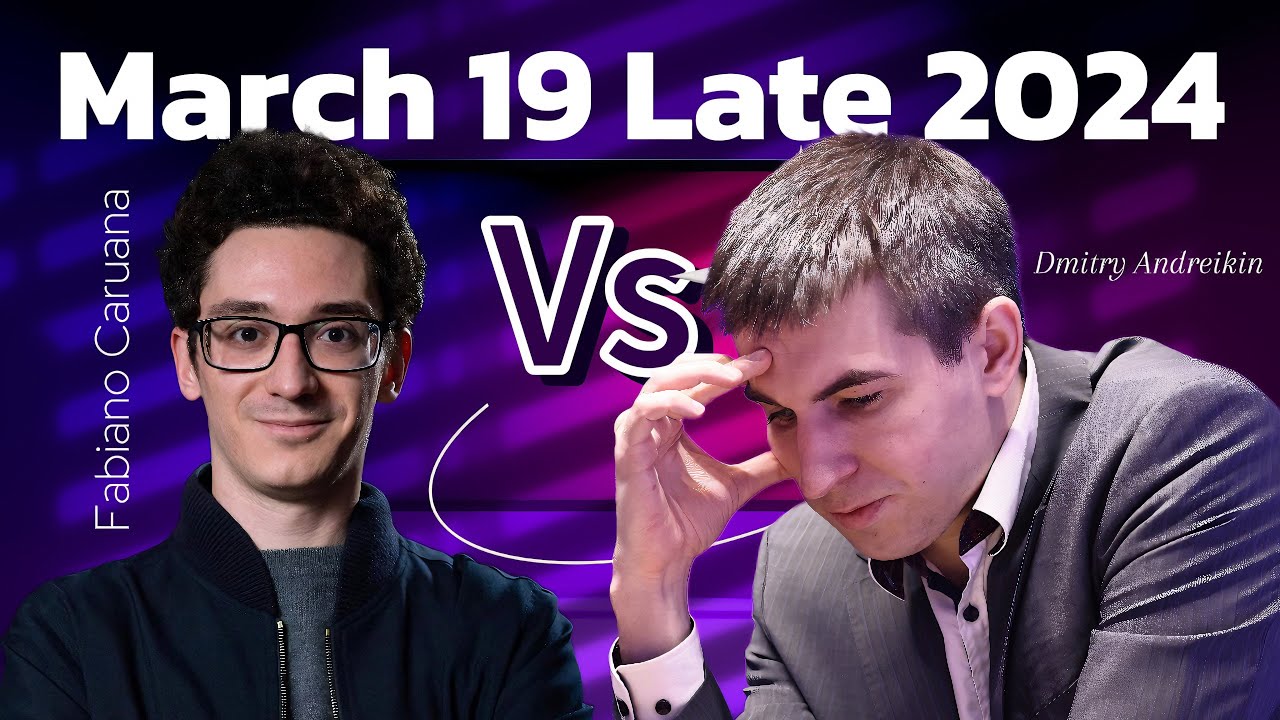 Fabiano Caruana vs. Dmitry Andreikin, 2024 - YouTube