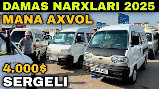 : 13 Aprel DAMAS NARXLARI SERGELI MOSHINA BOZORI 2025   2025