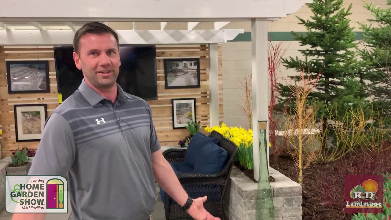 R&D Landscape Walkthrough 2020 Lansing Home & Garden Show YouTube