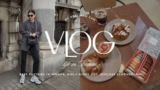 LIFE IN VIENNA | the best pastries in Vienna, girls night out, Longchamp unboxing
