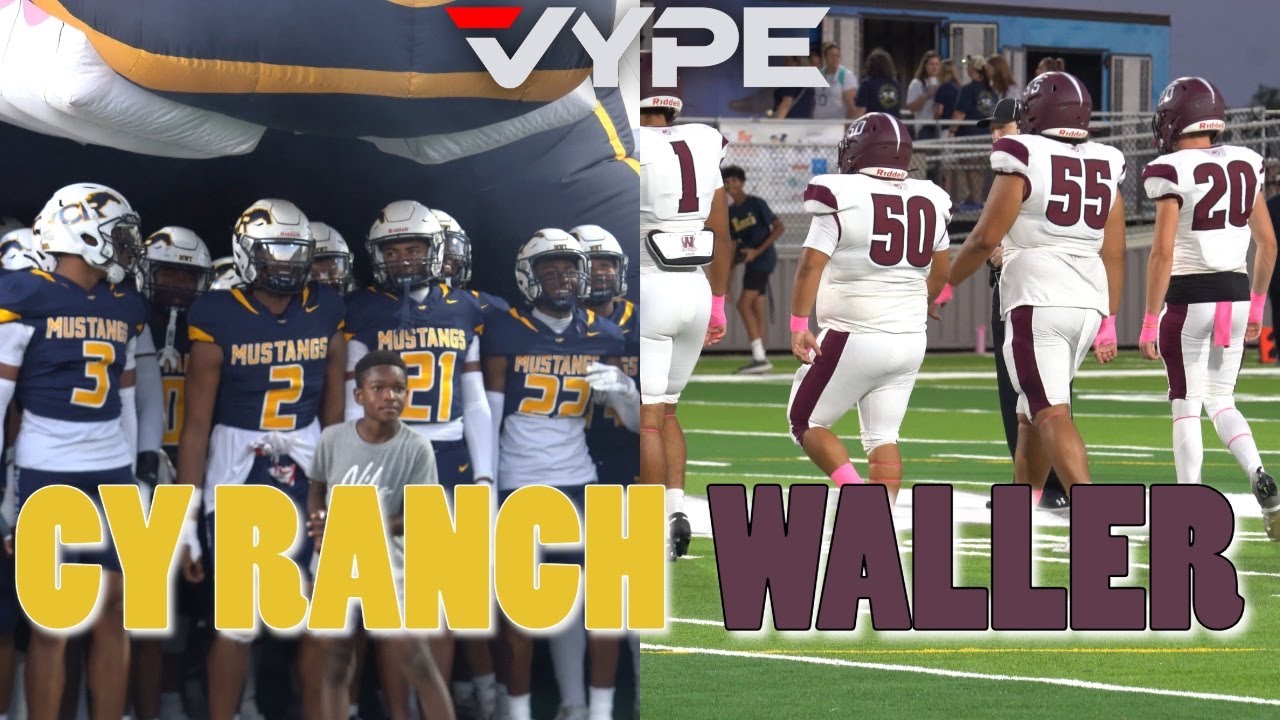 Week 7 TXHSFB Game Highlights | Cy Ranch Mustangs Vs Waller Bulldogs