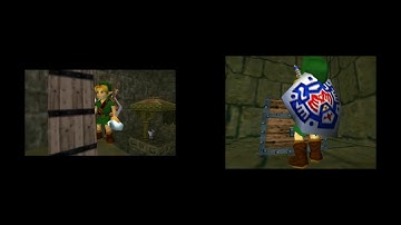 MM: Woodfall Temple Boss Key Skip Comparison (100%)