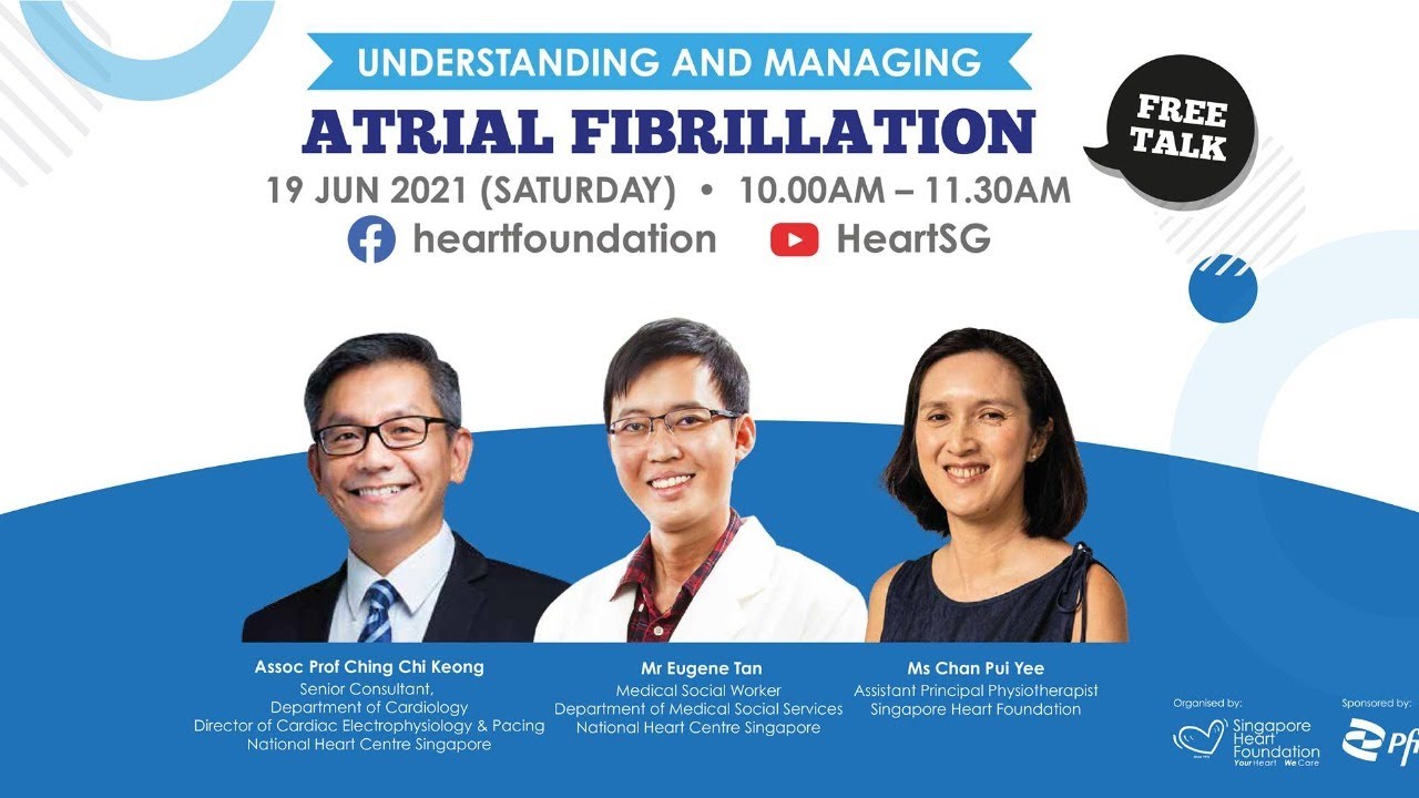 心房颤动| 新加坡心脏基金会