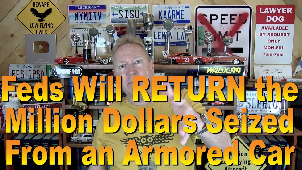 Федералы вернут миллион долларов, изъятых из бронированного автомобиля