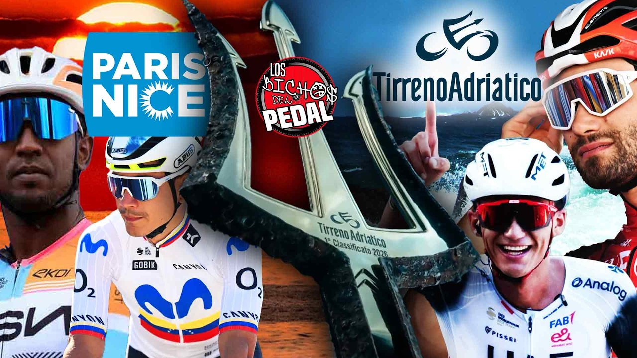 🔱DIRECTO☀️PARIS/NIZA 2 || TIRRENO Adriatico 1 ||