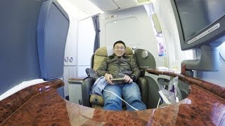 2016 10 19 華航波音747 400 商務艙體驗