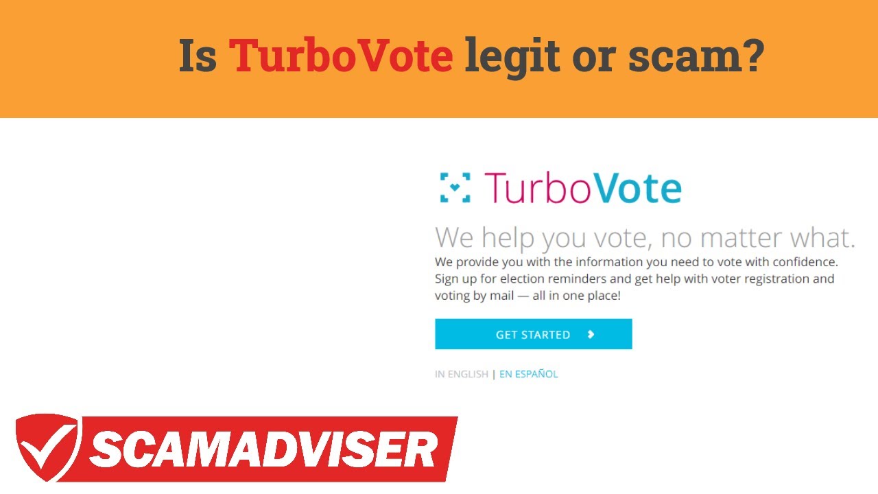 TurboVote legit or scam company? Is it safe? What to do