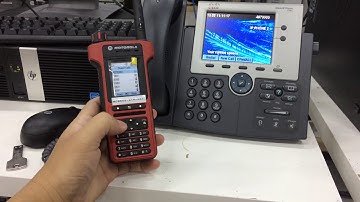 Cisco IP Phone and Motorola TETRA Radio