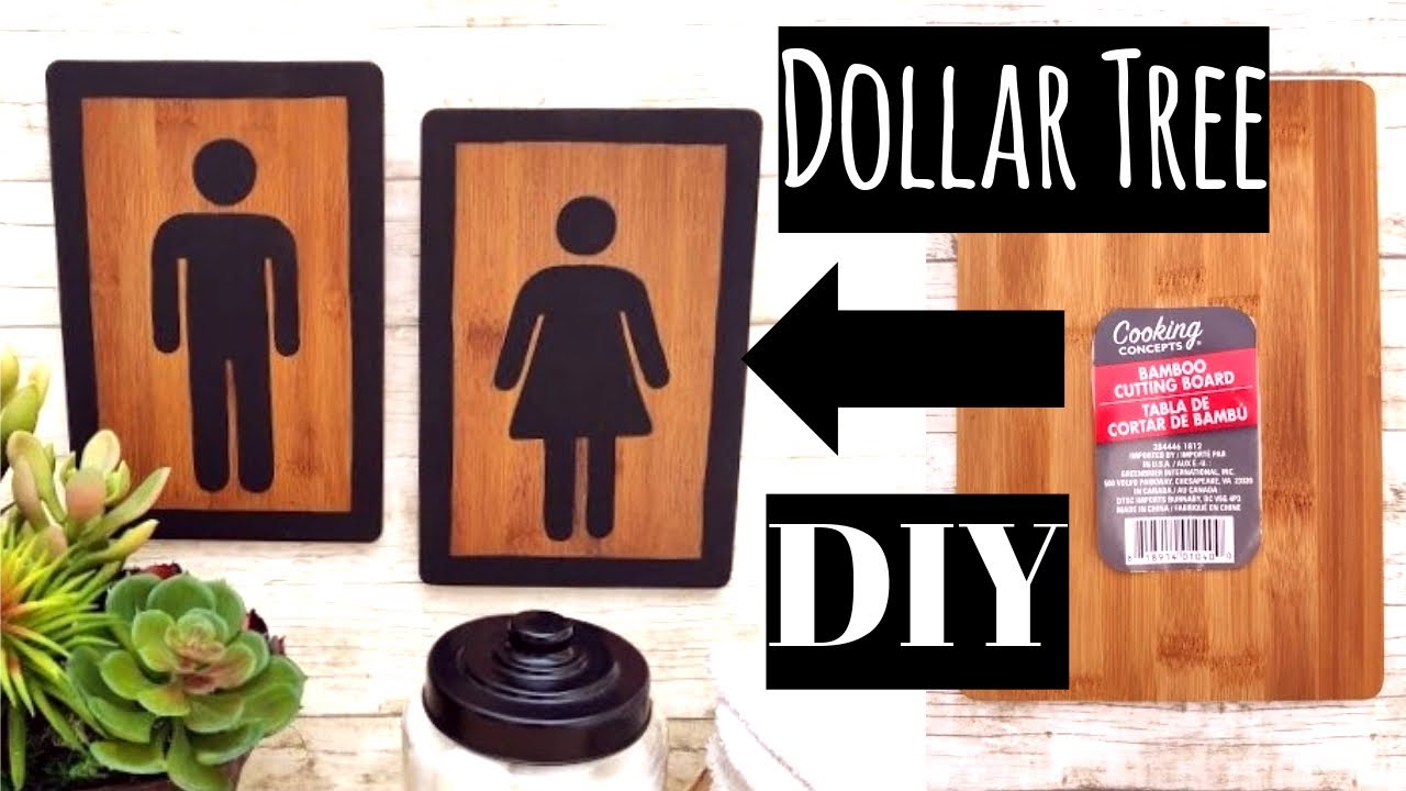 Simple Diy Dollar Tree Farmhouse Bathroom Decor 