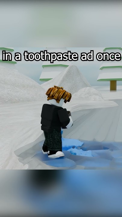 I Saw A Guy Do This In A Toothpaste Ad I saw a guy do this in a toothpaste ad once #robloxanimation #roblox #