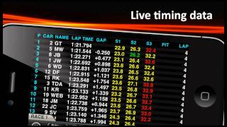 V8 Supercars 2012 Live timing and track positioning app screenshot 3