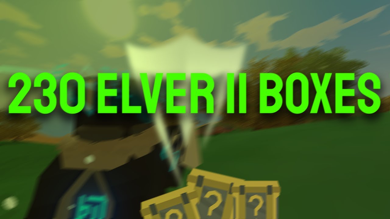 Unturned Unboxing 230 Elver II Boxes YouTube