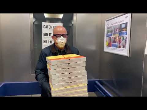 Pizza Delivery to the ICU unit at Chelsea & Westminster Hospital (part 1)