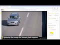 Configure AXIS Q1686-DLE Radar Video Fusion Camera for speed measurement and license plate capture