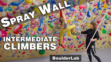 Three simple spray wall exercises for intermediate climbers. Learn spray secrets with Boulder Lab.