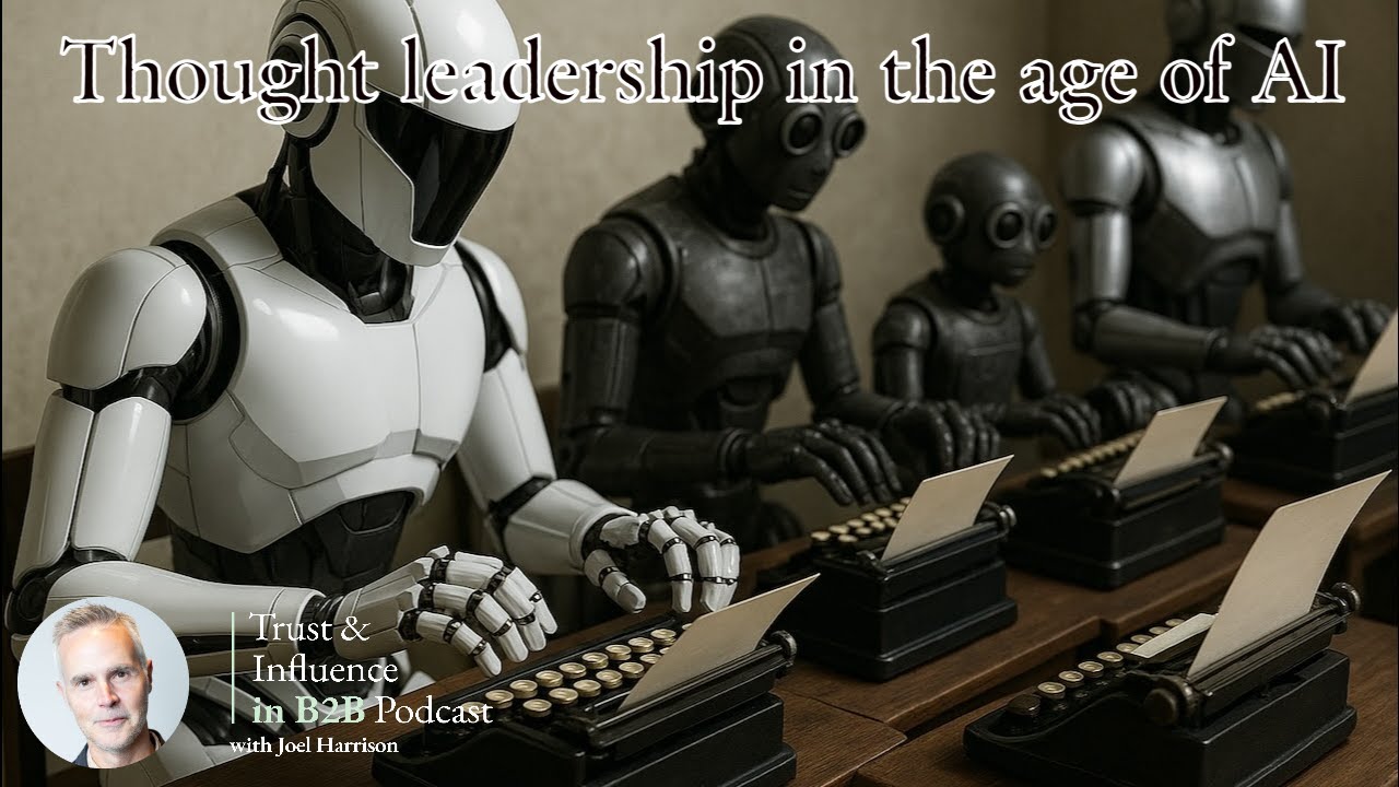 Thought leadership in the age of AI - YouTube