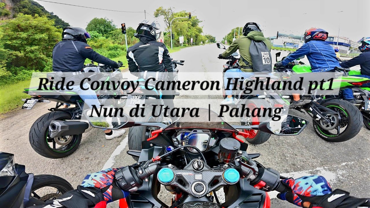 Ride ke Cameron Highland w Kawasaki Team | Honda CBR250RR | Puresound | Part 1