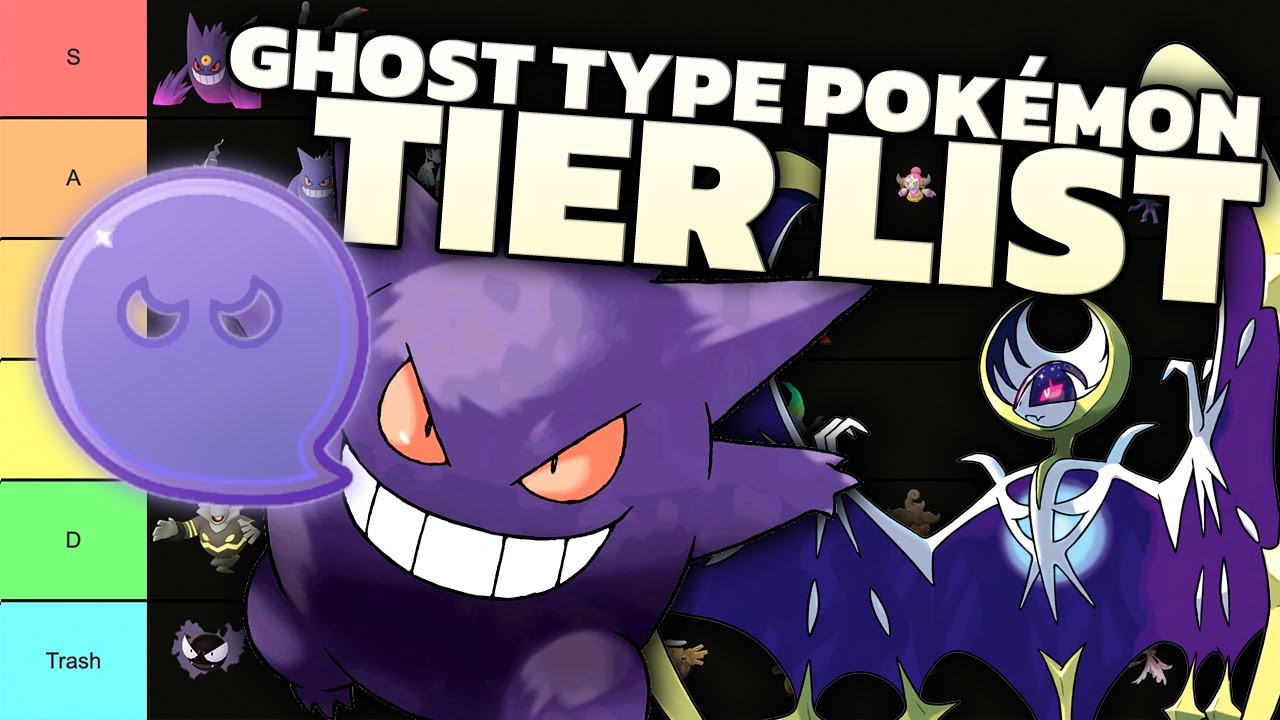 Ghost Type, Pokemon  Gengar pokemon, Ghost pokemon, Pokemon halloween