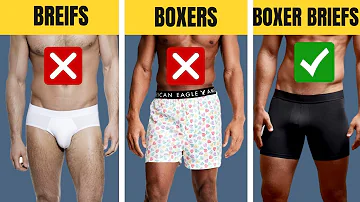 Is it childish to wear boxers?