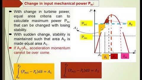 Lecture Topic Power System Stability, Day 4
