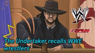 The Undertaker recalls WWE wrestlers' court that took a "pretty serious turn"