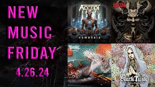 PREVIEW: New Music Friday - New Rock and Metal Releases for 4-26-24